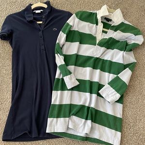 Lacoste and Jcrew dresses